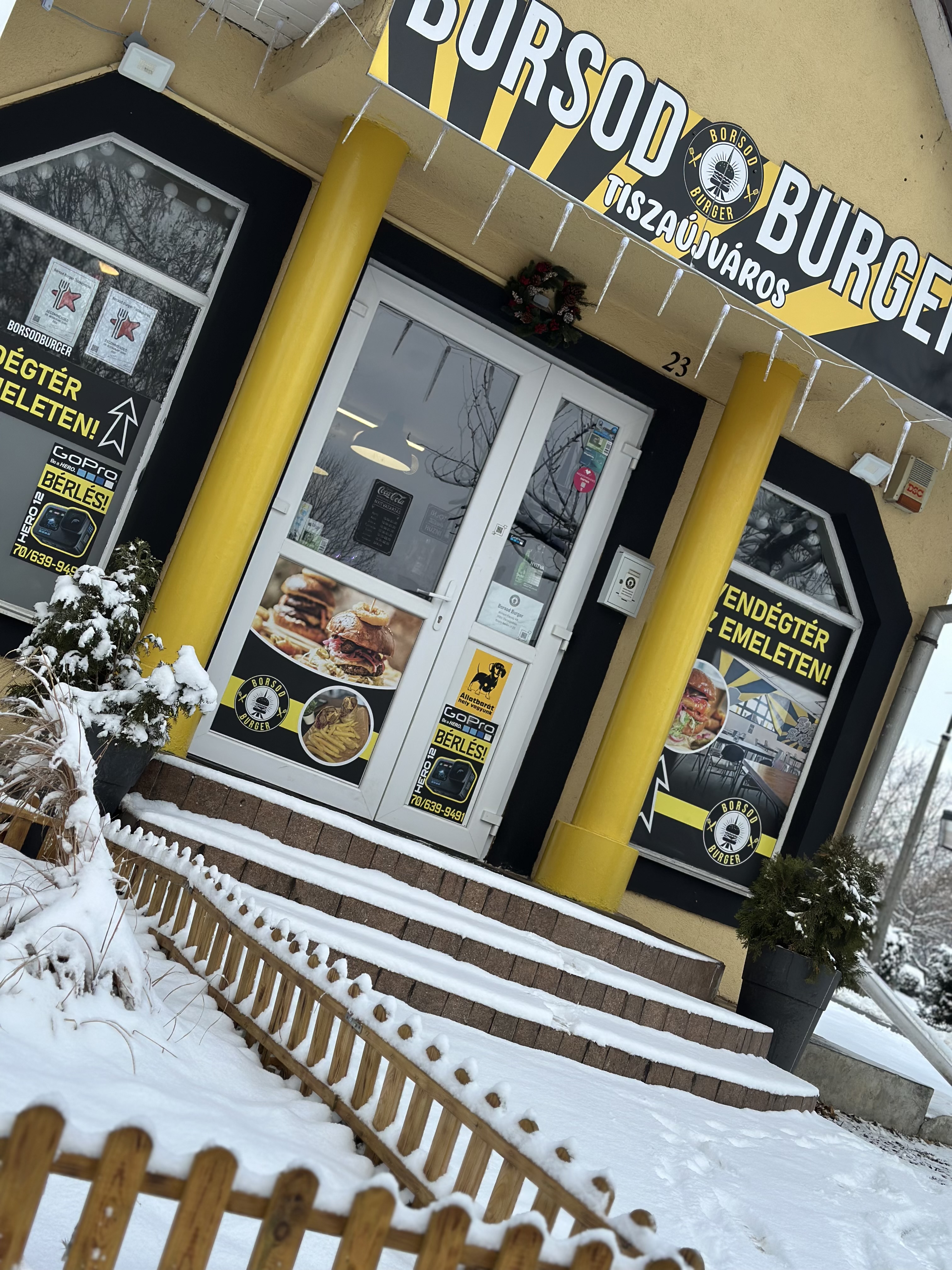 Borsod Burger Külső Homlokzat